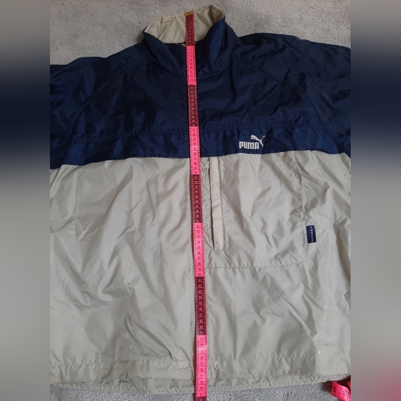 Vintage PUMA Mens packable jacket (medium) - Picture 7 of 11